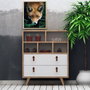 Hanah Home Cómoda Beggu Roble y Blanco